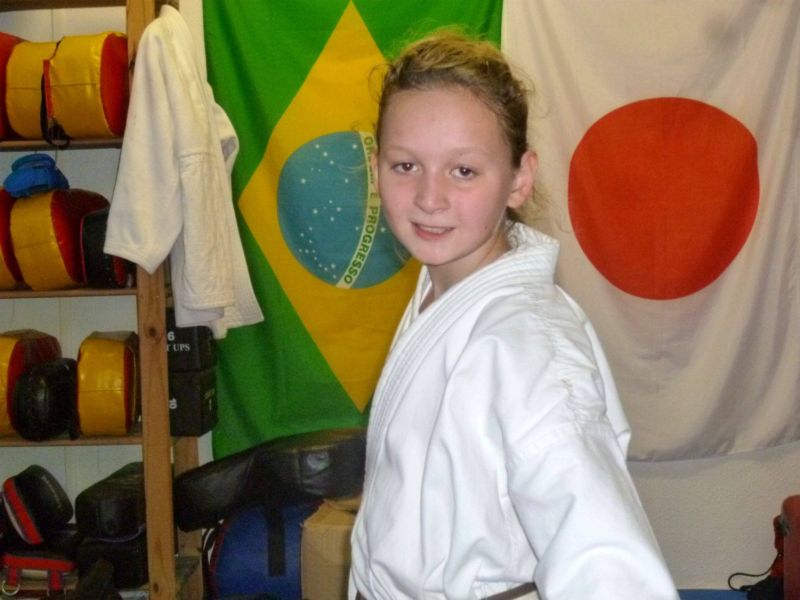 New Dan Grade Sophie Williams.